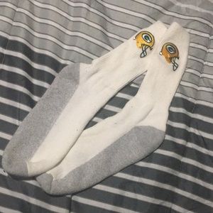 Vintage Green bay Packers socks